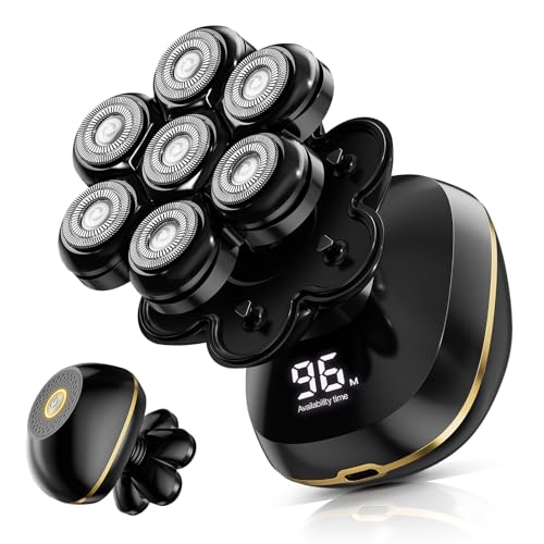 Upgrade 6-in-1 Electric Head Shavers for Bald Men