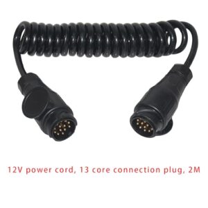 2M Cable Wiring Connector 12V Plug Socket