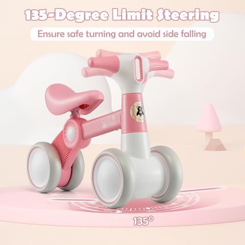 4 Wheels Toddler Ride on Toys with No Pedal