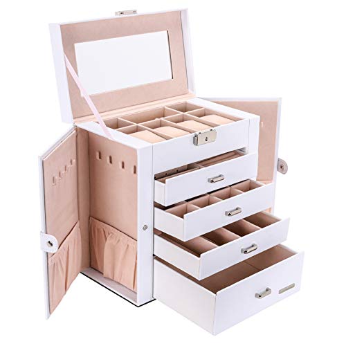 5-Layer Jewelry Storage with Drawers
