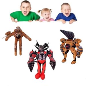 Upgraded TitanTvMan/Titan Drillman/Titan Clockman Figures Toy