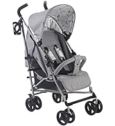 My Babiie MB51 Stroller – from Birth to 4 Years (22kg), Lightweight, Umbrella Fold, Travel Buggy ...