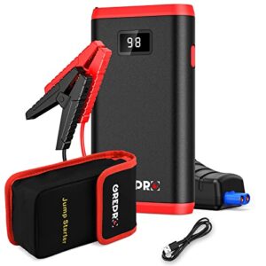 Car Battery Booster Jump Starter and Jump Pack for 12V Vehicles