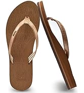 KuaiLu Womens Fashion Flip Flops Ladies Lightweight Summer Beach Yoga Mat Thong Sandals with Comf...