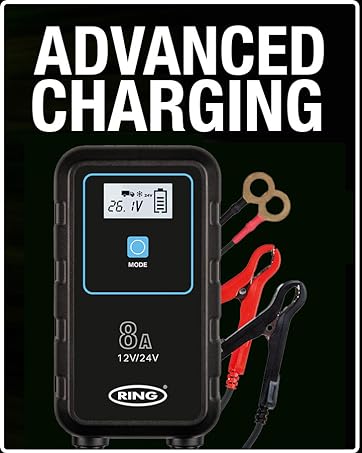 Ring Automotive RTC4000 cordless tyre inflator air compressor car pump. Rechargeable, auto stop, ...