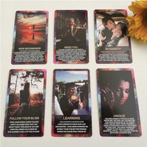 Oracle Cards with Meanings on Them