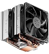 upHere ARGB High Performance CPU Air Cooler, 6 Heat Pipes CPU Cooler, Dual Tower Heatsink CPU wit...