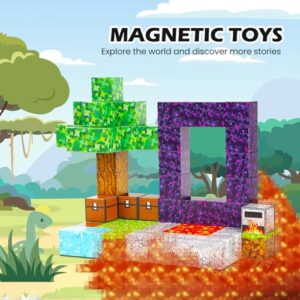 Build Mine Magnet World Set for Boys and Girls