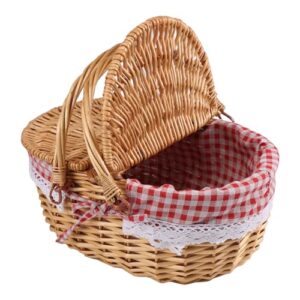 Folding Hand Woven Basket