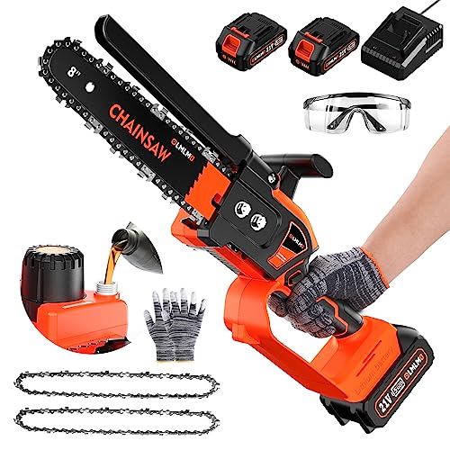 4000mAh Cordless Chain Saw with Brushless Motor