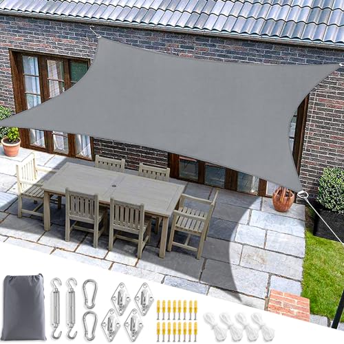 3x4m Rectangle Sunscreen Awning Canopy