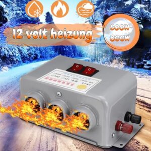 12V 600W ‑ 800W Portable Car Defroster