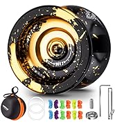 YOSTAR 2A Looping Yoyo for Kids, Responsive Yoyo D3 Crystal Purple, Beginner Yoyo Easy to Return,...