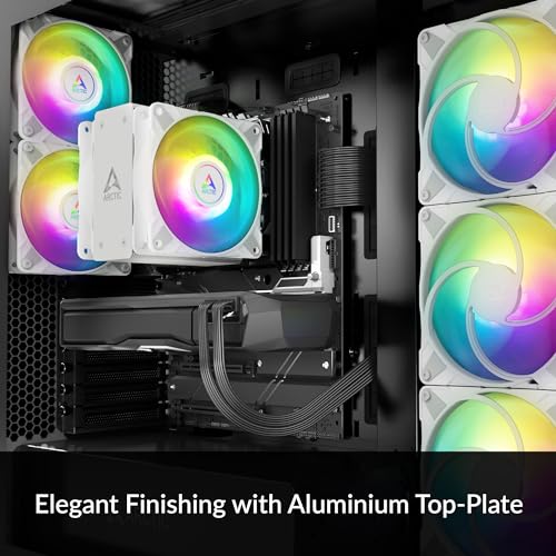 two pressure-optimised 120 mm P fans and ARGB lighting