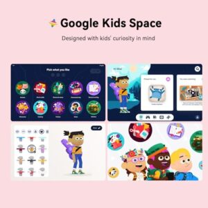 64GB ROM Dual Camera Parental Control Tablets with Kid-Proof Case