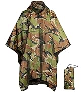 UNIQUEBELLA Travel Raincoat Rain Jacket