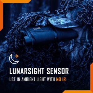 32GB Memory | 200m+ Range | Dual Lens Viewing Screen | NVG Night Vision Binoculars with infrared camera