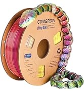 PLA 3D Printer Filament, 3D Printer PLA Filament 1.75mm, Dimensional Accuracy +/- 0.02 mm, 1KG Sp...