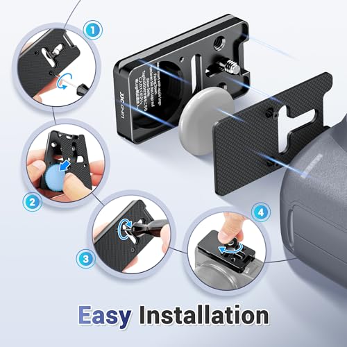 Camera Mount Adapter with 1/4"-20 Screw for Tripod Quick Release Plate