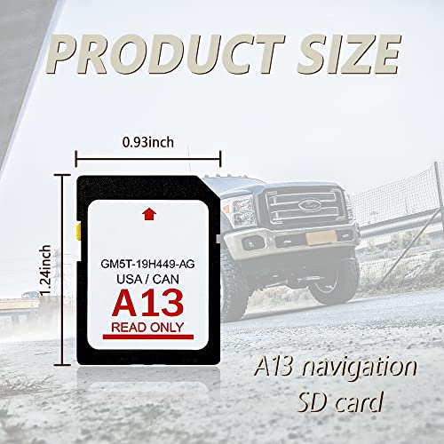 for US&Canada Maps Sync Navigation System SD Card