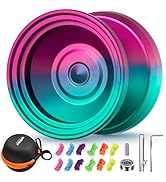 YOSTAR V10 Unresponsive Yoyo Professional Trick Yoyo, Metal Yoyo Pro Yo Yos for Boys, Stunt Yoyo ...