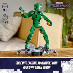 Posable Super Villain Building Toy for 8 Plus Year Old Kids