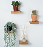 Round Floating Shelves