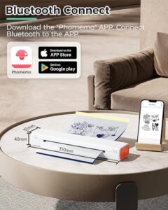 Professional Thermal Printer Machine Tattoo Transfer with 10 Pieces Transfer Paper