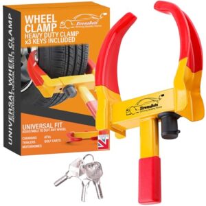 Caravan Lock Car Clamp With 3 Keys