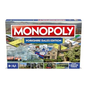 Advance around the board and trade your way to success