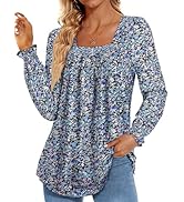 puff long sleeve blouses for women