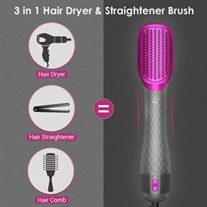 Professional 1200W Powerful Ceramic Tourmaline Negative Ion Blow Dryer Brush