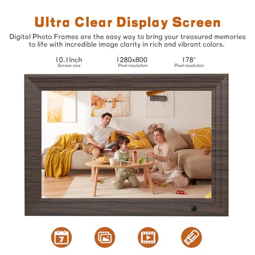 10.1 Inch HD IPS Screen Digital Picture Frame