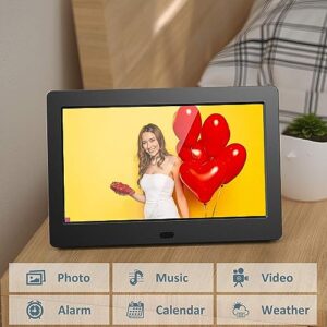 Digital Picture Frame Full IPS Display with Remote Control