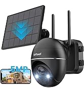 ieGeek 2K Wireless Security Camera Outdoor Colorful Night Vision, Rechargeable Battery CCTV Camer...
