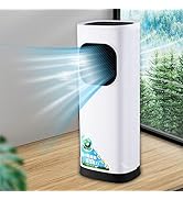 Dpofirs 2 in 1 Cooling Heating Air Conditioner, 2000W All Season Heater and Fan Combo, Multi Gear...