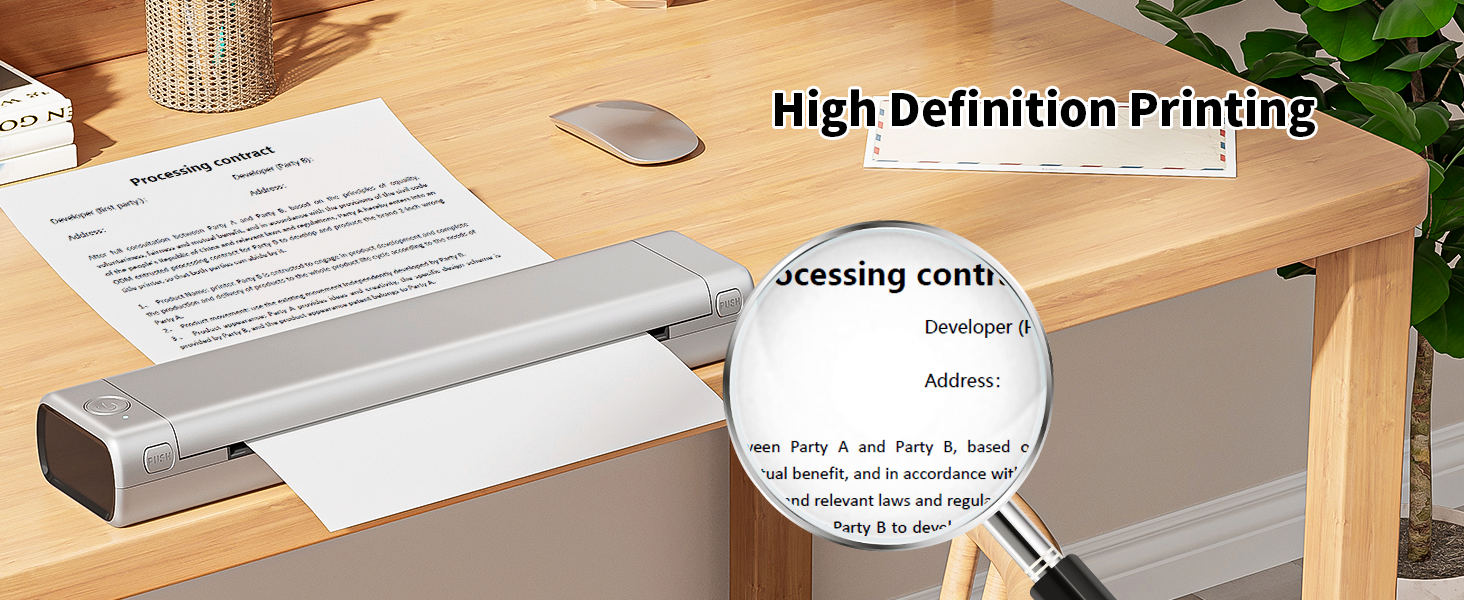 M08F Portable Thermal Printer