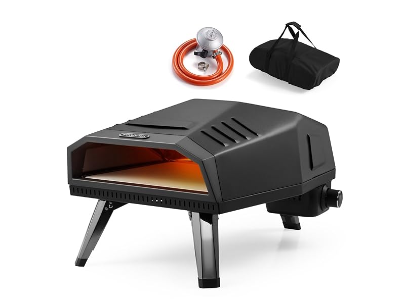 Gas pizza oven