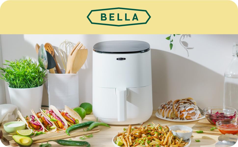 BELLA 2.7 Liter Digital Air Fryer