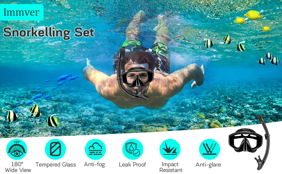 Snorkel set adults