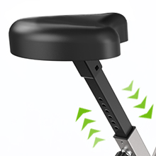 Foldable exercise bike for home use-2