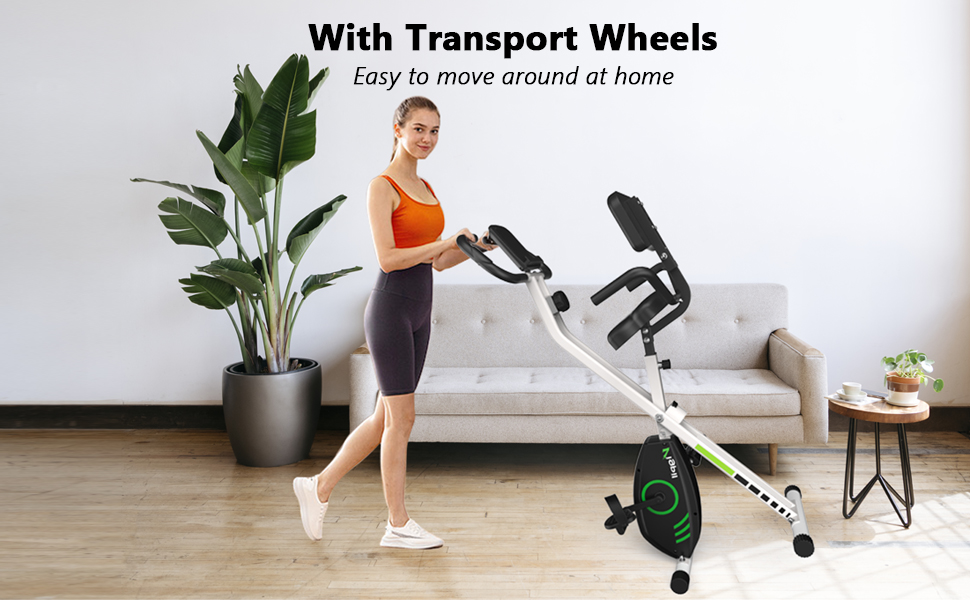 Foldable exercise bike for home use-6
