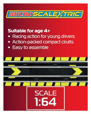 My First Scalextric - Battery Powered Race Sets - Slot Car Race Tracks for Kids Age 3+, Includes ...
