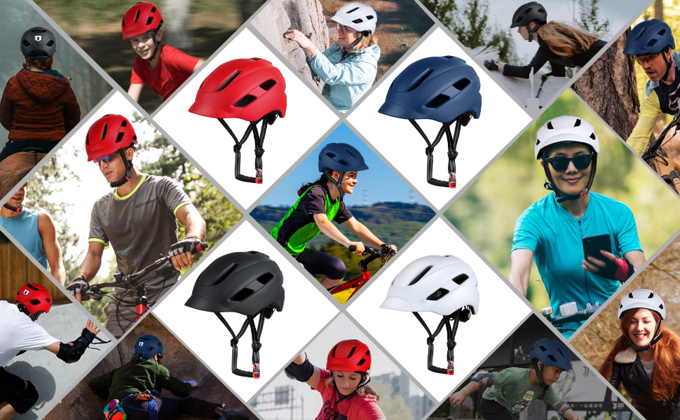 bike helmet with visor
