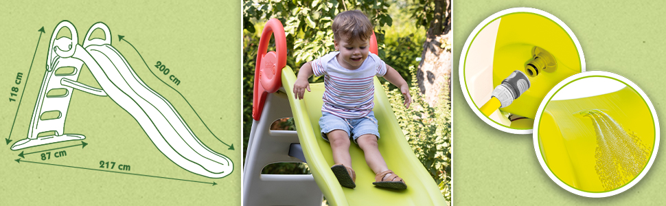 smoby funny slide play outdoor toy garden child outdoor gliding playground