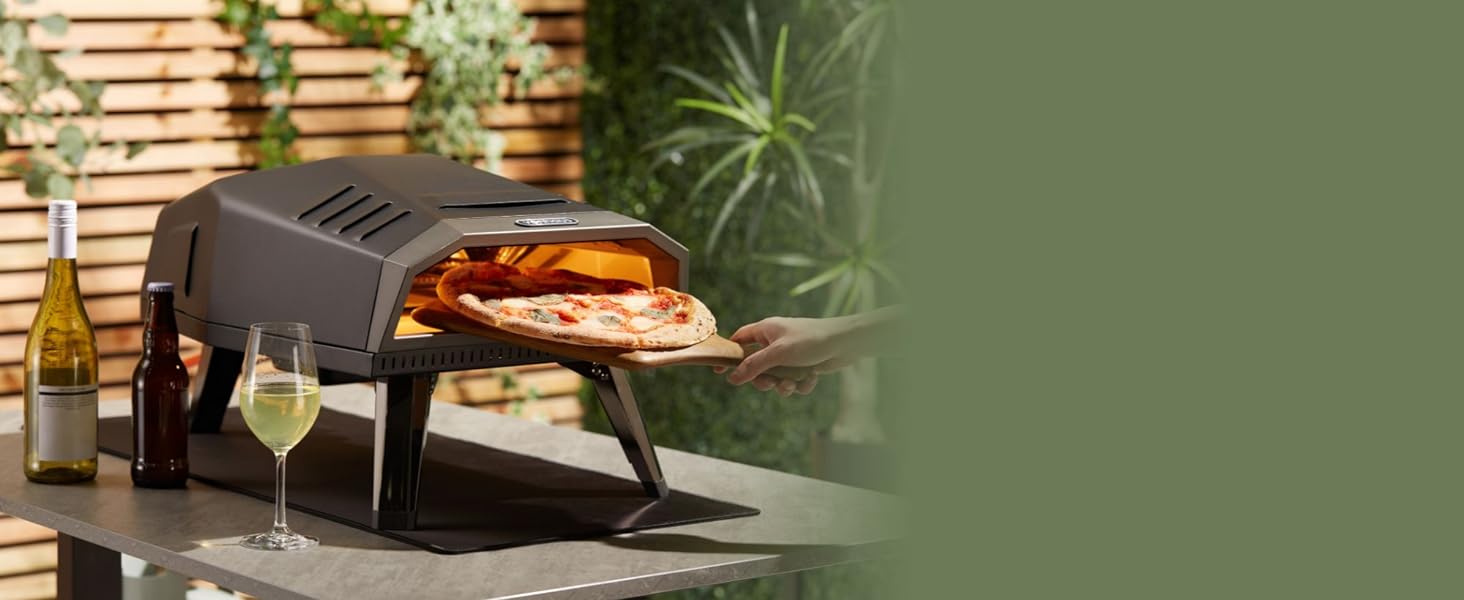 Gas pizza oven