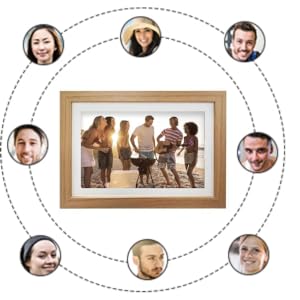 digital photo frame, digital frame, digital picture frame, wifi photo frame