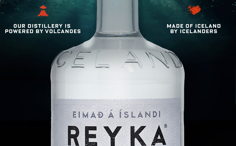 reyka vodka small batch filtered distilled spring water
