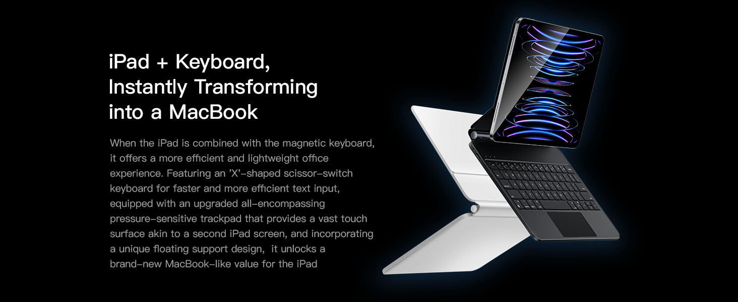 iPad keyboard case for ipad air 5 keyboard and ipad pro 11-inch