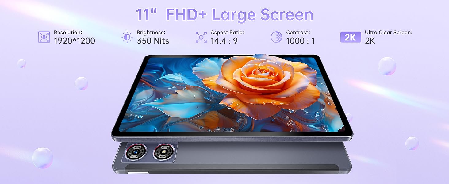 tablet 11 inch 2K large Screen